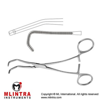 Cooley Atrauma Anastomosis Clamp Stainless Steel, 16 cm - 6 1/4"